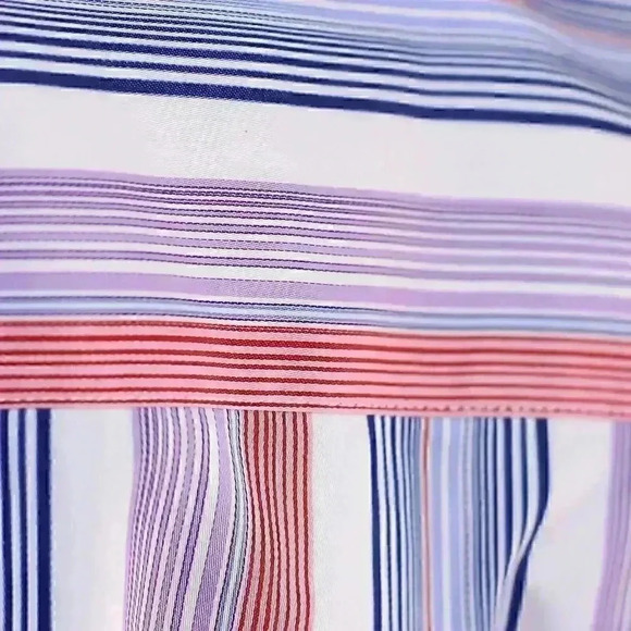 Robert Talbott Carmel Button Down Shirt Large Mens Red/Blue/ Purple 100% Cotton - Picture 9 of 12